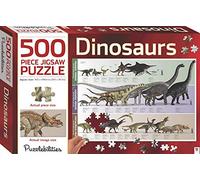 Curious Universe - Puzzlebilities Dinosaurs 500-Piece Jigsaw Puzzles for Children - Home Learning Educational Jigsaw - Jigsaw for Kids Aged 6 to 9 Years