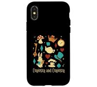 Curiouser and Curiouser Quote Alice Case for iPhone X/XS