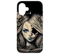 Curiouser & Curiouser - Skull Alice In Wonderland Case for iPhone 16