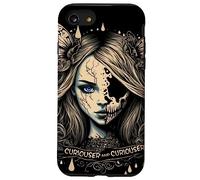 Curiouser & Curiouser - Skull Alice In Wonderland Case for iPhone SE (2020) / 7 / 8