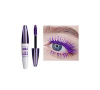 Curl Bounce Mascara, Colorful Volumising & Lengthening Mascara - 24H Water-Resistant Formula - 4D Silk Fiber Lash Mascara, Lasting All Day Natural Eye Makeup