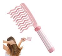 Curl Comb, Wide Teeth Comb for Curly Hair, Antistatic Brush with Handle Scalp Massager for Lending Volume to Smooth Thick and Long