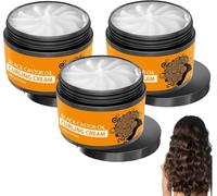 Curl Cream, Oil Control, Leave-In, Strong Hold, Creates Defined Curls with Long-Lasting Moisturizing Hold, Suitable for All Hair Types