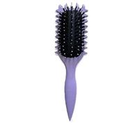 Curl Defining Brush,Exquisite Bounce Curl Brush,Defining Hairbrush for Curly Hair,Bounce Curly Styling Brushes,Curling Styling Hairbrush,For Women&Men Detangling,Combing,Shaping&Defining Curls(Purple)