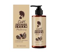 Curl Defining Cream, 100ml Anti-Frizz Wavy Hair Enhancing Lotion, Long-Lasting Styling Cream for Women, Girls, Home or Salon Use, Morning and Night Haircare, Hairstyling Routine