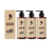 Curl Defining Cream, Curl Cream For Wavy Hair, Anti Frizz Curling Lotion, Moisturizing Curl Care Formula, Lightweight Leave-In Styling Cream For Natural Curls,3pcs