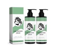 Curl Defining Cream, Curly Hair Conditioner, Natural Moisturising Curl Cream, Curl Boost Defining Cream, Nourishing Curls, For More Volume and Defined, Curly Hair - 100 ml (2)