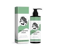 Curl Defining Cream, Curly Hair Conditioner, Natural Moisturising Curl Cream, Curl Boost Defining Cream, Nourishing Curls, For More Volume and Defined, Curly Hair - 100 ml (1)