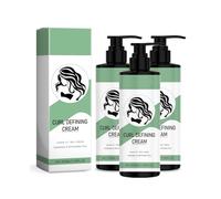 Curl Defining Cream, Curly Hair Conditioner, Natural Moisturising Curl Cream, Curl Boost Defining Cream, Nourishing Curls, For More Volume and Defined, Curly Hair - 100 ml (3)