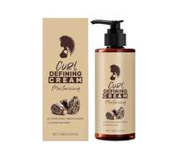 Curl Defining Cream for Curly & Wavy Hair, Anti-Frizz Curling Cream, Long-Lasting Enhancing Formula with Nourishing Moisture, Smoothing, Volumizing Hair Lotion for Women (1pc)