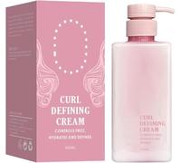 Curl Defining Cream, Hair Curl Defining Cream, Curl Cream for Curly Hair Anti Frizz, Curl Cream for Curly Hair, Anti Frizz, Moisturizing, Smoothing, 450ml