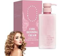 Curl Defining Cream, Hair Curl Defining Cream, Curl Cream for Curly Hair Anti Frizz, Curl Cream for Curly Hair, Anti Frizz, Moisturizing, Smoothing, Lightweight, 450ml