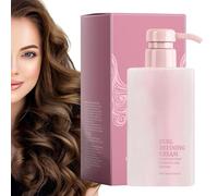 Curl Defining Cream, Natural 450ml Hydrating Curl Cream Styling Cream, Long-Lasting Curly Hair Defining Cream, Safe Curl Enhancing Cream for Women, Girls, Moisturizing Curl Cream for Frizz Control