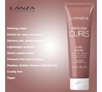 Curl Defining Creme for wavy / curly hair 125ml OFFICIAL L'ANZA STOCKIST