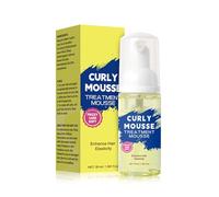Curl Defining Mousse, Lightweight Curl Conditioner Cream Styling Mousse Soft Hold Frizz Control Defining & Volumizing Hair Mousse for Curly Hair, Creates Soft Wraps And Add Shine
