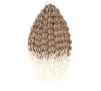 Curl Hair Synthetic Water Wave Twist Crochet Hair Braid Hair Ombre Deep Wave Braiding Hair Extension 30-60 22INCHES#3PcsLot