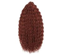 Curl Hair Synthetic Water Wave Twist Crochet Hair Braid Hair Ombre Deep Wave Braiding Hair Extension 360 22INCHES#7PcsLot