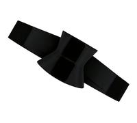 Curlady Belt Waist Cincher Ab Belt Tummy Control Body Shaper with Triple Wrap Sweat Waist Trimmer Compression Shapewear for Postpartum, Workout & Daily Wear Black