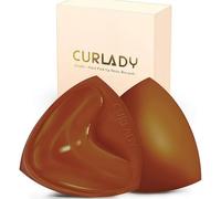 CURLADY Sticky on Bra Inserts, Double Sided Sticky Bra Push up, Strapless Bra Lift Self Adhesive Bra Pads for Backless Strapless Clothing, Wedding, Bikini and Daily Wear,Chicken Fillet Bra Inserts