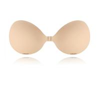 Curlady Women's Self-Adhesive Push Up Bra - Reusable Skin-Friendly Stick On Cups, Strong Hold Backless Support for Evening Wear, Weddings, Office & Everyday Wear