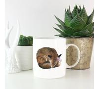 Curled Up Vixen Mug