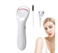 Curler À Cils Électrique - (13 cm) Recourbe-Cils Chauffant Portable | Outil De Curling Rechargeable 3 Températures | Accessoire Maquillage Naturel Boucles Parfaites Maison Voyage Fête