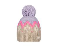 Curley Beanie in Beige