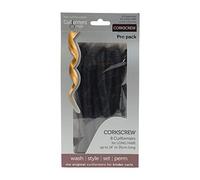 Curlformers Original Heatless Hair Curlers PRO Range Corkscrew Curls Top Up Pack, 8 No Heat Hair Curlers (Styling Hook not included), for hair up to 14" (35cm)