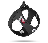 Curli Clasp Vest Harness Air-Mesh 2022 Black For Dogs, Light & Comfortable