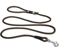 Curli Stretch Comfort Leash Brown M
