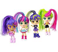 CURLIGIRLS Curli Girls 82082 Single Pack by Silverlit, Hairdressing Dolls, Magic Hair, Includes Accessories, 1 x Doll, 15 cm, Colourful, from 3 Years