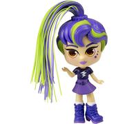 Curligirls Pop Teenage Play Doll Purple & Green Magic Hair 14cm Toy - Charli