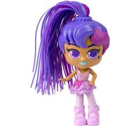 Curligirls Pop Teenage Play Doll Purple & Red Magic Hair 14cm - Hayli