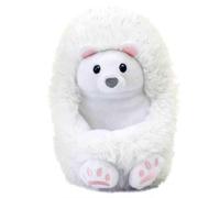 Curlimals Perry Polar Bear Arctic Glow Teddy Bear, Sensory toys, Cute, Plush, Laughing, Light-Up Tummy. Age 3+