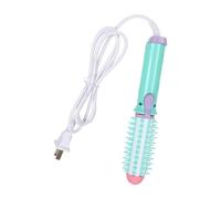 Curling Brush for Short Hair Anti Scald Heated Round Ceramic Tool Dryers Long Lasting Instant Heat Up All Types Owl