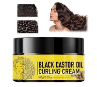 Curling Cream,Hair Styling Cream,Curl Defining Cr/eam for Curly & Wavy Hair,Anti Frizz H/air Products for Moisturizing & Long-Lasting Hold,Lightweight & Non-Greasy,Curly H/air Gel,Curl Cr/eam 100g