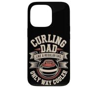 Curling Dad Like A Regular Dad Only Way Cooler Case for iPhone 13 Pro