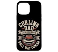 Curling Dad Like A Regular Dad Only Way Cooler Case for iPhone 13 Pro Max