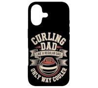 Curling Dad Like A Regular Dad Only Way Cooler Case for iPhone 17