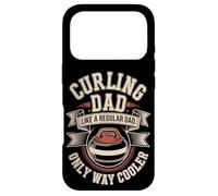 Curling Dad Like A Regular Dad Only Way Cooler Case for iPhone 17 Pro