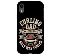 Curling Dad Like A Regular Dad Only Way Cooler Case for iPhone XR