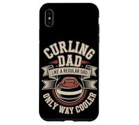 Curling Dad Like A Regular Dad Only Way Cooler Case for iPhone XS Max