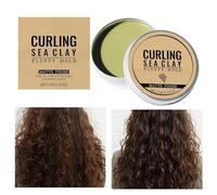 Curling Hair Pomade, Texturizing Matte Clay, 3.5-Ounce Jar With Strong Hold Feature, All Day Styling Cream, Modern Grooming Style, Hair Pomade For Stage Performance Travel Dates