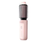 Curling Iron Brush - Ionic Anti-Scald Hair Comb, Uniform Heating Structure with Ceramic Cylinder, Creating Smooth Curls for Reducing Shine