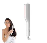 Curling Iron Crepe Corrugator, Curler and Crepe for Long and Short Hair, Fast Heating with Adjustable Temperature for Women Friend Beach Salon Cosplay