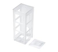 Curling Iron Holder Space Saving No Drill Curling Holder for Combs Flat Iron Transparent