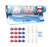 Curling Portable Toy - Hockey Miniature for Party and Travel | Table Top with Simple Rules, for Family or Friends Evenings