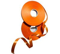 Curling Ribbon Rolls 5mm Crimped Ribbon for Balloons Gift Wrapping Florists Wedding Birthday Party Art Crafts Festivals Decoration Balloon Ribbon Orange 50 Meters