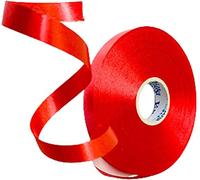 Curling Ribbon Rolls 5mm Width Crimped Ribbon for Balloons String Gift Wrapping Florists Wedding Party Decoration Festivals Arts/Crafts and Christmas Red 100 Meters