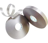 Curling Ribbon Rolls 5mm Width Crimped Ribbon for Balloons String Gift Wrapping Florists Wedding Party Decoration Festivals Arts/Crafts and Christmas Silver 50 Meters